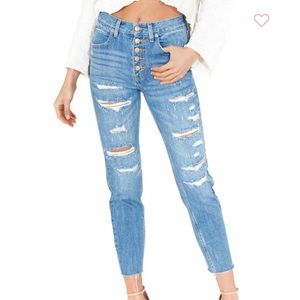 Free People Soak Up the Sun Jean